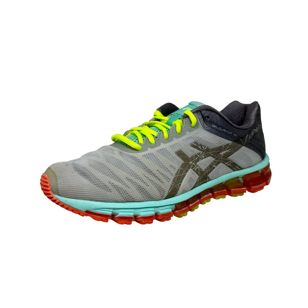 Asics Gel-Quantum 180 Women's Size 9.5 Running Shoes Gray Mint T5J7N